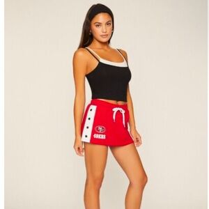 NWT NFL San Francisco 49ers mini skort, size XL (juniors XL)